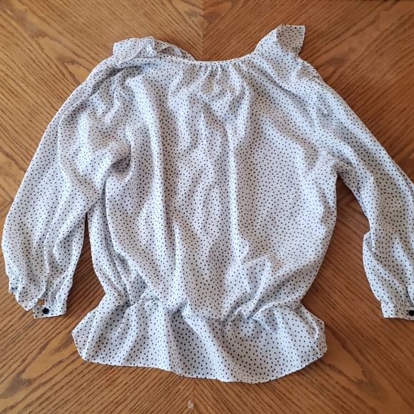 Polka-dot blouse - Picture 2 of 2